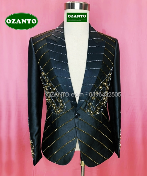 Vest kết cườm